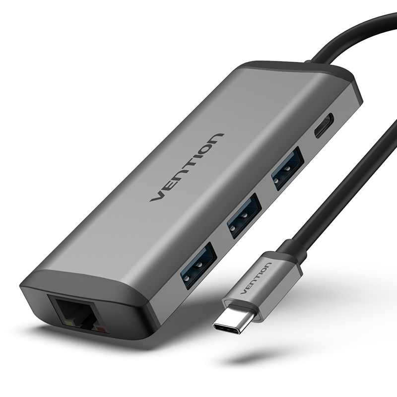Vention Usb Hub Type C Til Hdmi Usb 3.0 Hub Lyn 3 Adapter Til Macbook Samsung S10 Huawei Kamerat 20 P30 Pro Eple Usb-C Hub