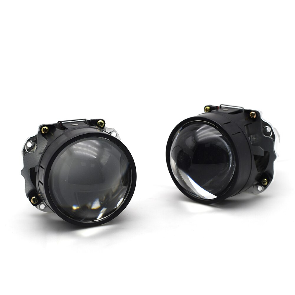 2 stücke 2,5 zoll Bixenon versteckt Auto Projektor Objektiv Xenon Bausatz Birne Lampe Scheinwerfer passen Für H1 H4 H7 Auto Montage Bausatz