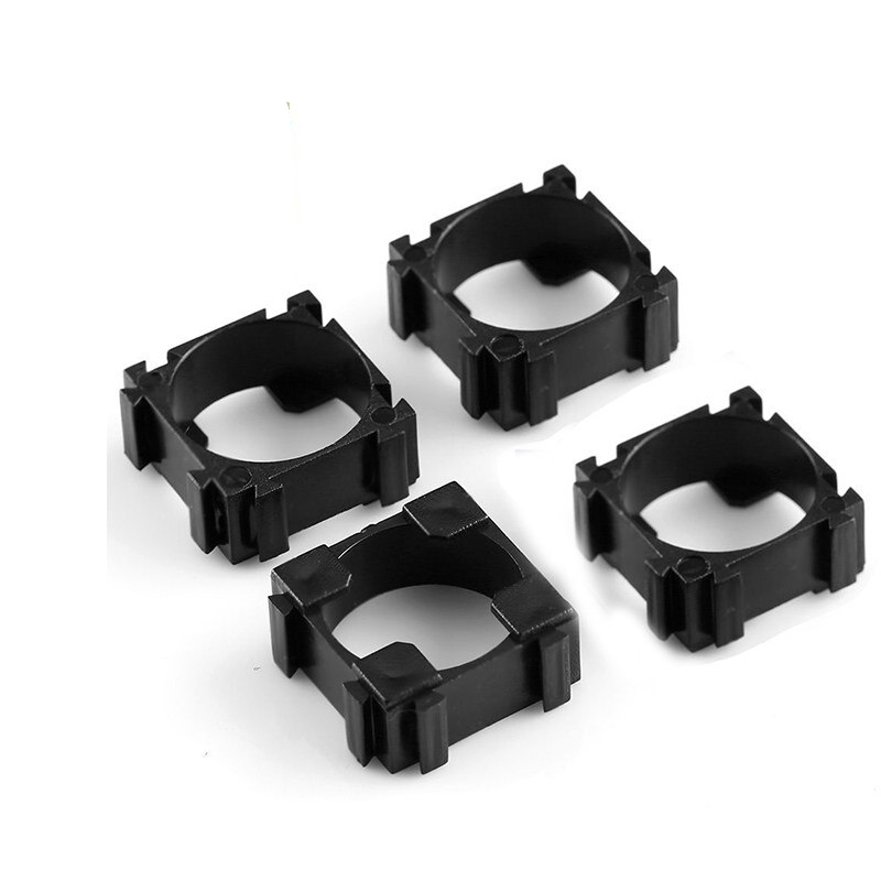 Elfeland 100Stck 18650 Batterie Zelle Halter , Batterie strahlend Unterstützung Pro Batterie Lager Sicherheit Abstandshalter